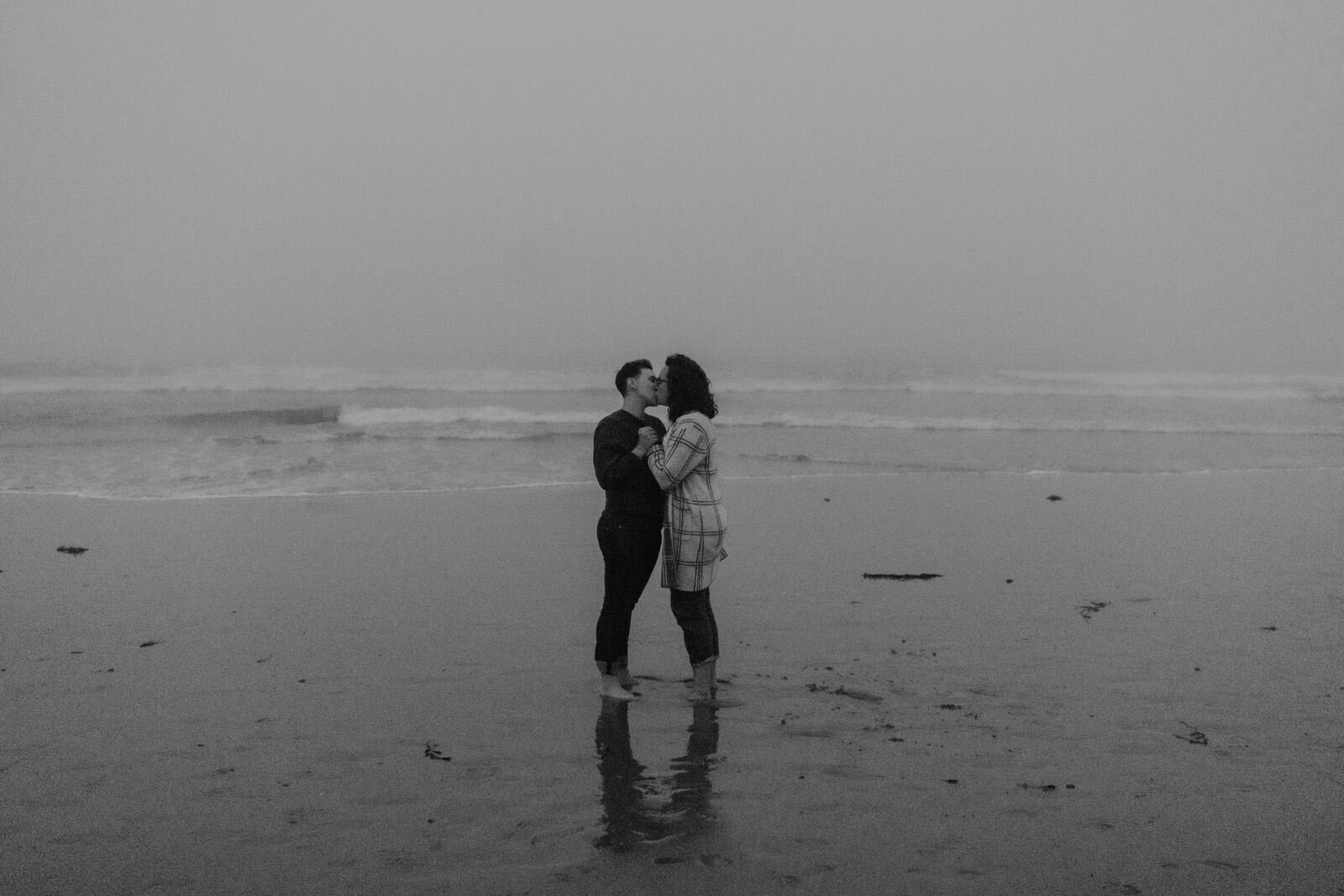 Ventura-Beach-Engagement-Shoot-Couple-Women-with-Dog-on-Hollywood-Beach (4).jpg