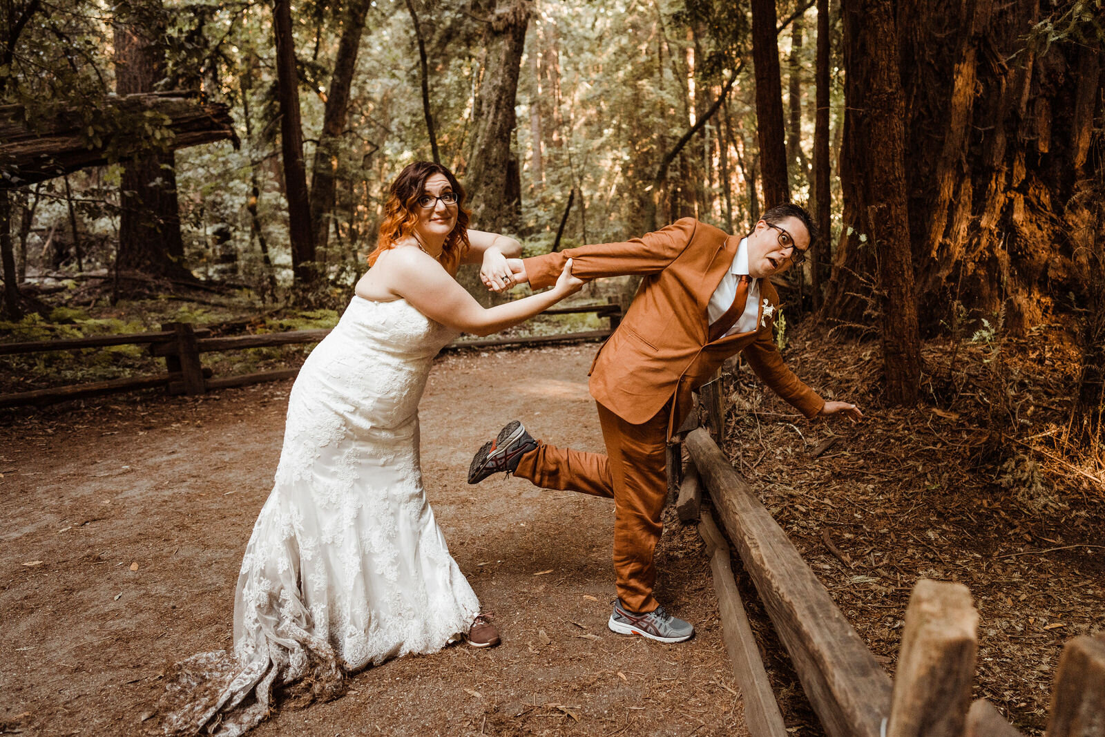 Henry-Cowell-Redwoods-State-Park-Wedding-Santa-Cruz-Bride-and-Groom-Roll-Survival-World-of-Warcraft-Silly-Photo.jpg