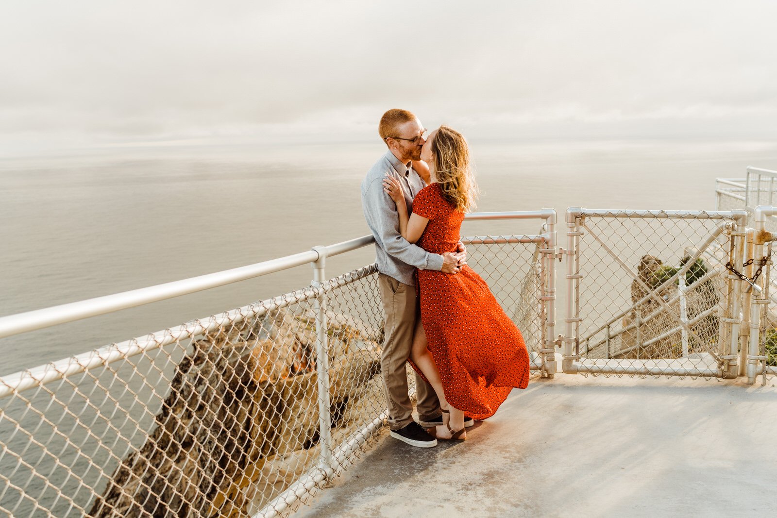 Ireland-inspired Point Reyes engagement shoot | Windy, romantic, adventurous photos by elopement expert Kept Record | www.keptrecord.com