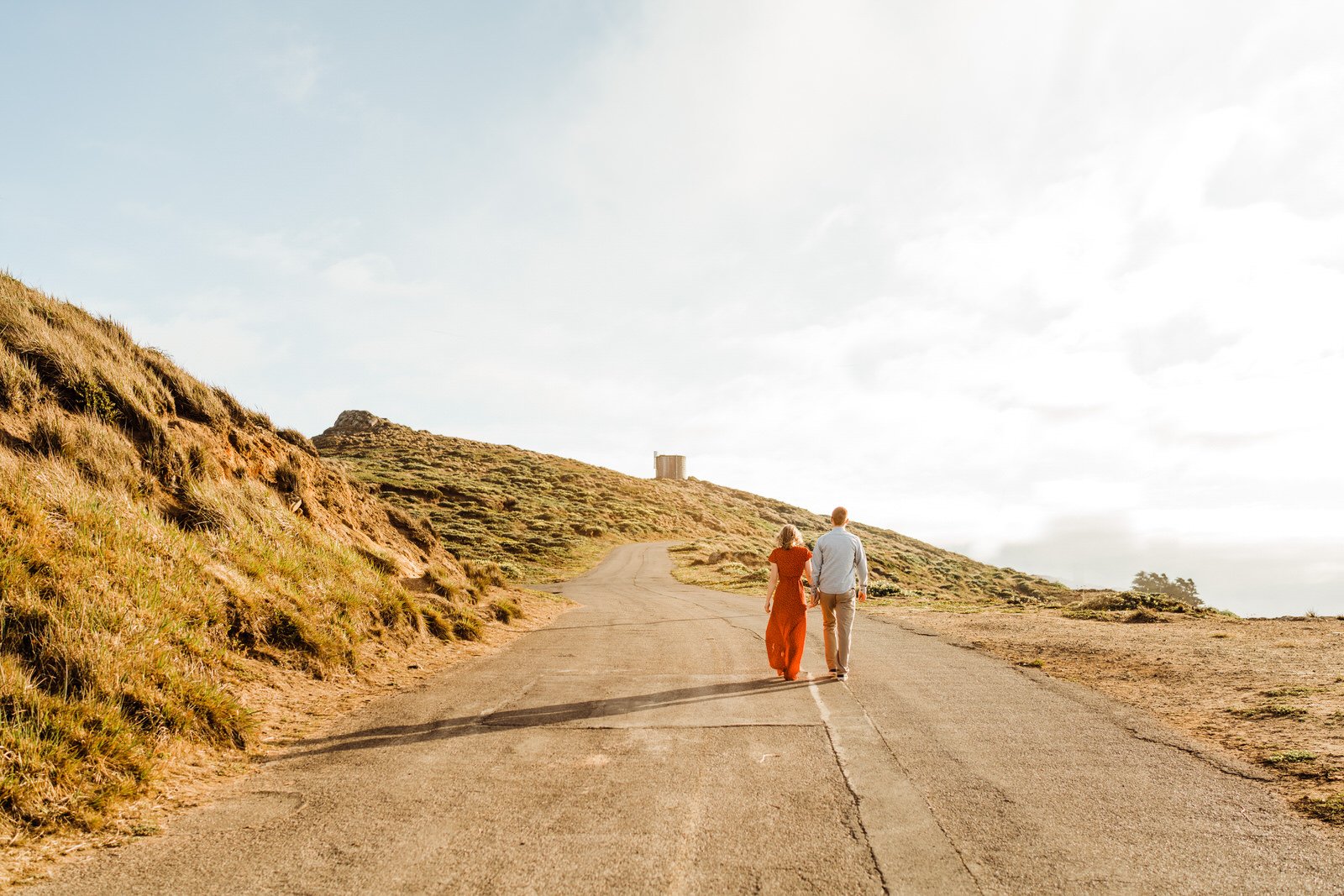 Ireland-inspired Point Reyes engagement | Engagement Outfits | Windy, romantic, adventurous photos | Kept Record | www.keptrecord.com