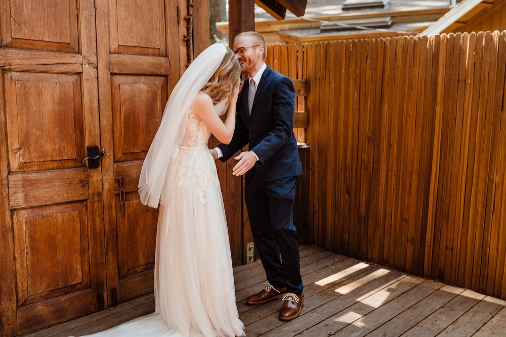 Wedding-in-the-Woods-Airbnb-Outdoor-First-Look-with-Bride-and-Groom (6).jpg