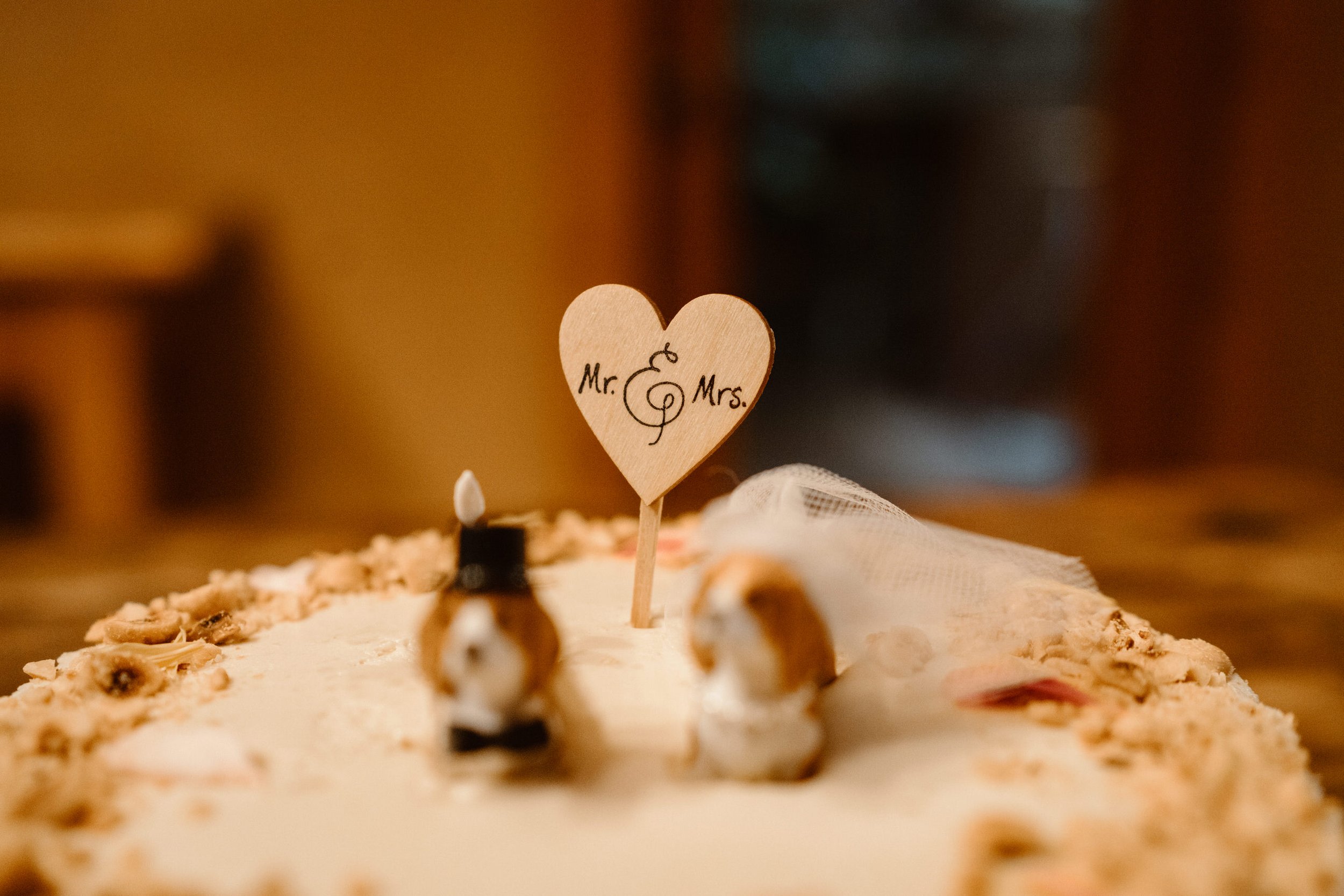 Wedding-in-the-Woods-Simple-Small-Cake-with-Funny-Beagle-Cake-Toppers (5).jpg