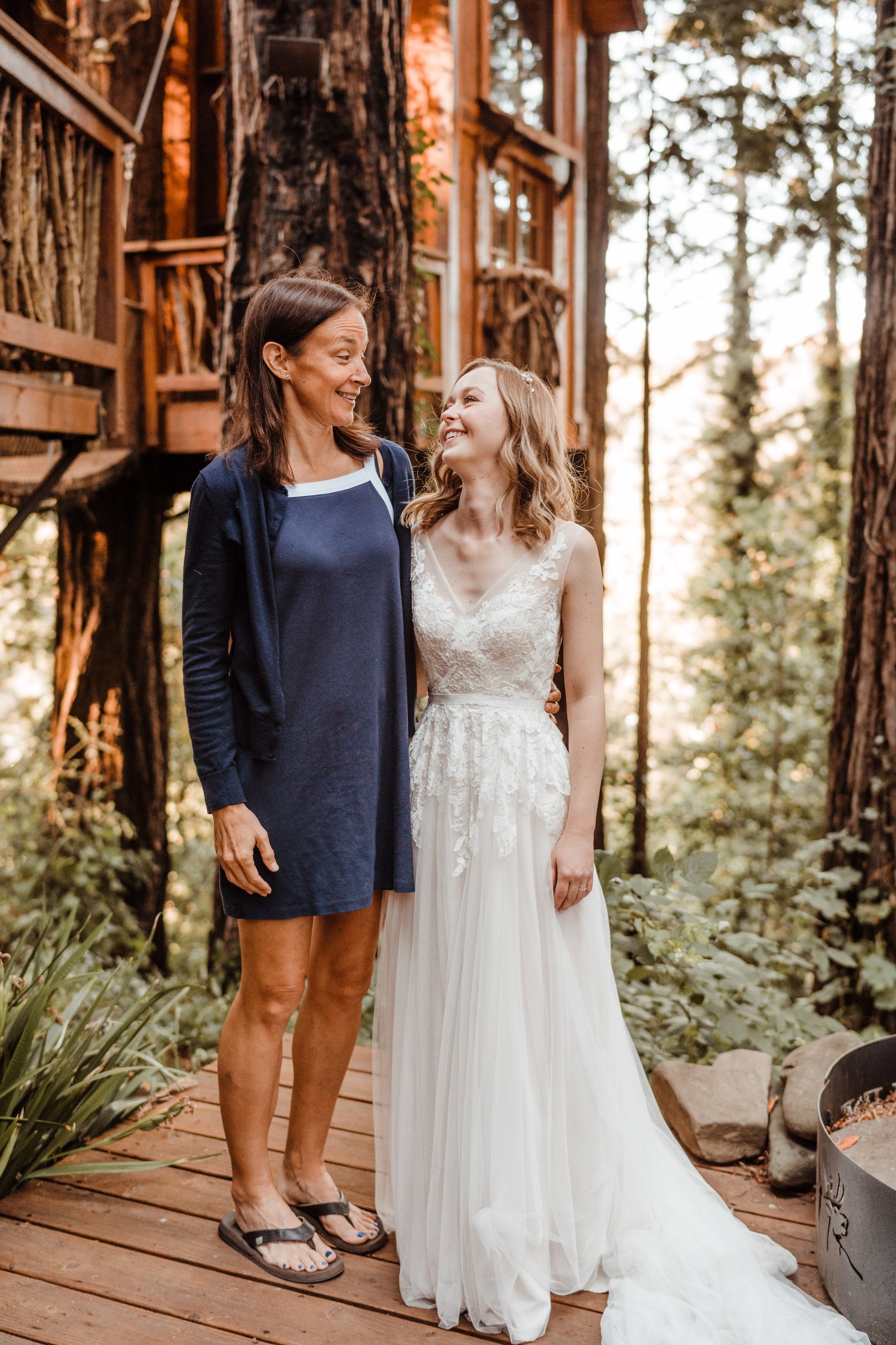 Wedding-in-the-Woods-Bride-with-best-Friend-after-elopement-ceremony (2).jpg