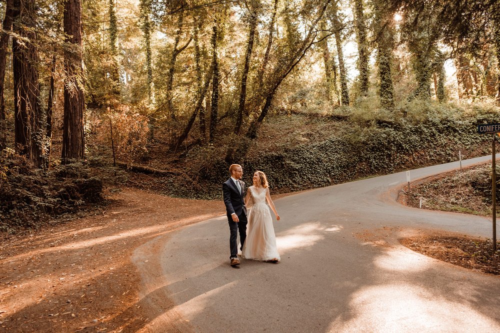 Wedding-in-the-Woods-Bride-and-Groom-Sunlit-Pictures-Beneath-Redwood-Forest (8).jpg