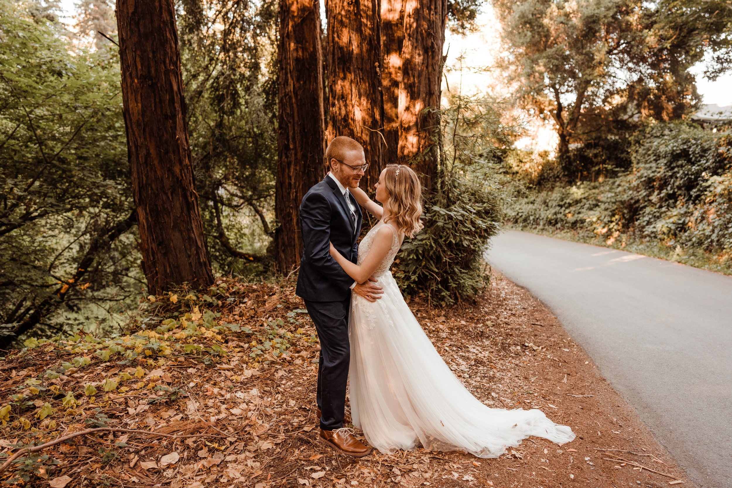 Wedding-in-the-Woods-Bride-and-Groom-Sunlit-Pictures-Beneath-Redwood-Forest (14).jpg