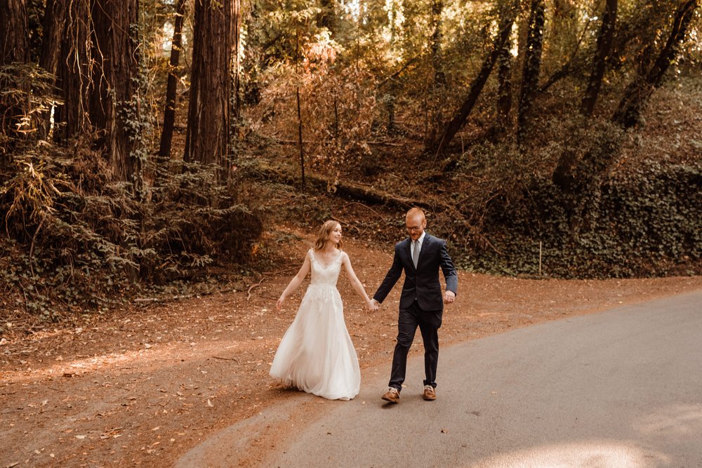 Wedding-in-the-Woods-Bride-and-Groom-Sunlit-Pictures-Beneath-Redwood-Forest (23).jpg
