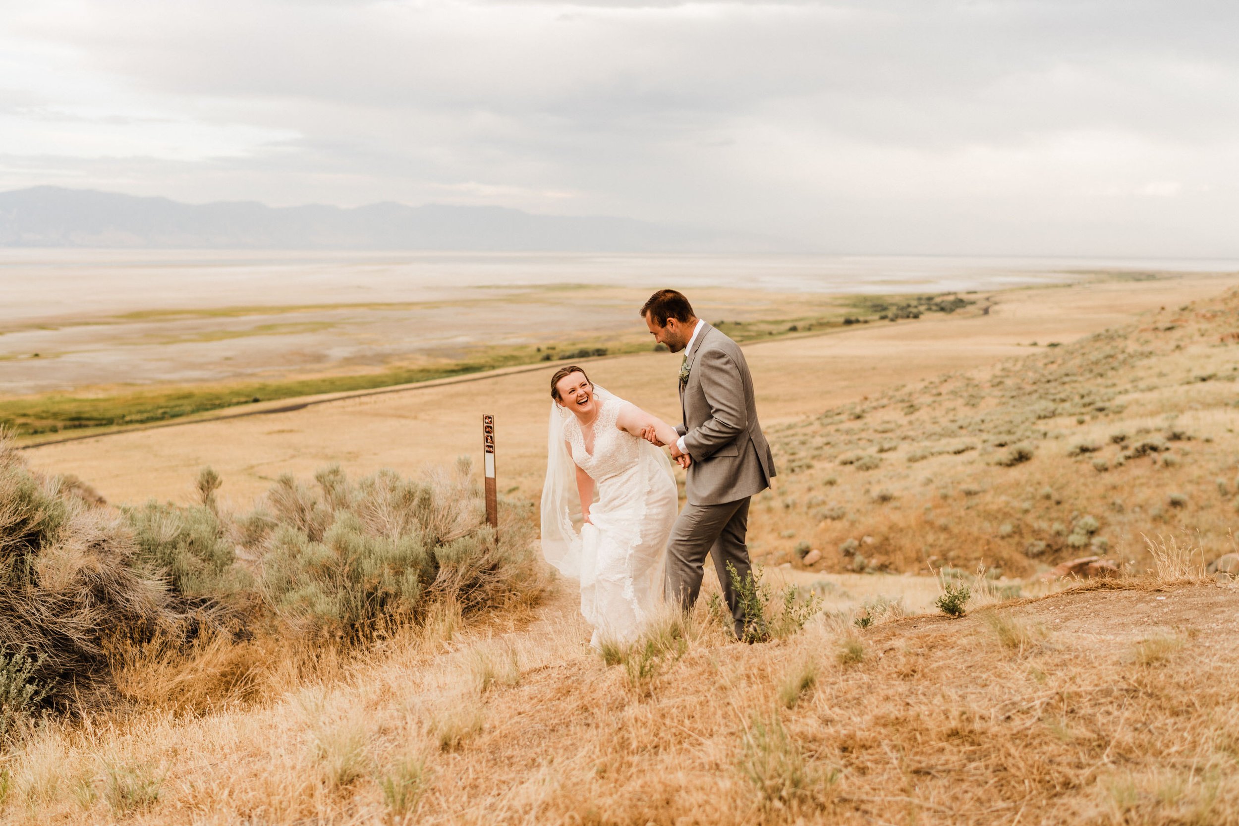 Antelope-Island-Bride-and-Groom-at-Frary-Peak-Trailhead (3).jpg