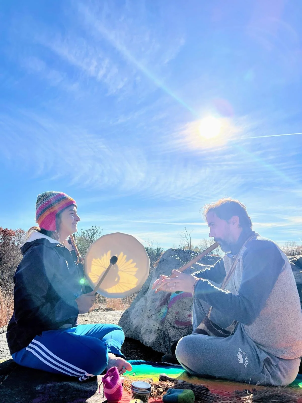 In Studio Baño de Sonido (Sound Bath) with María Paula Calderon Montoya + Julian Angel