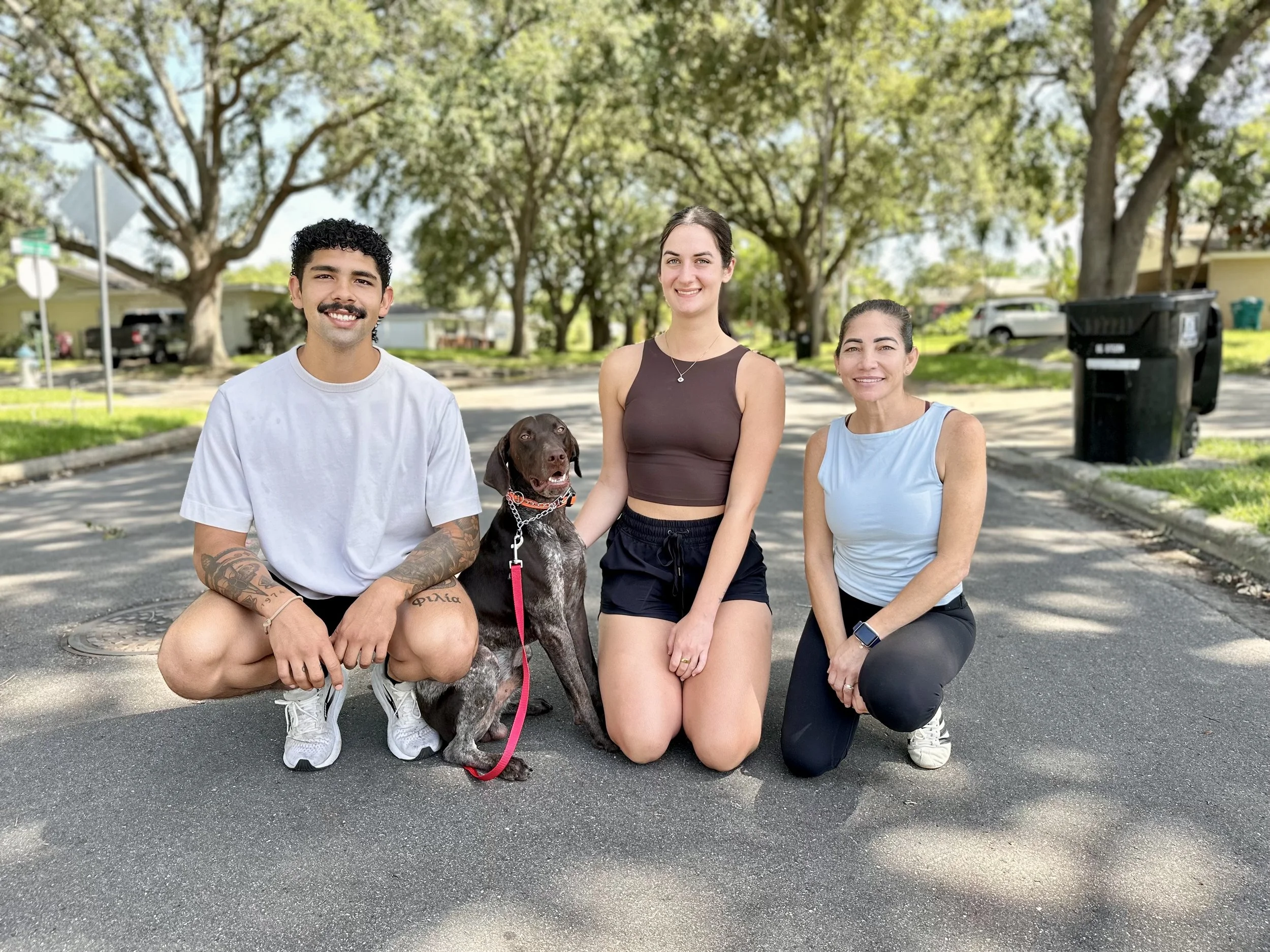 German Shorthaired Pointer Mater after completing immersive dog training program with PAWSitively Calm, demonstrating improved confidence, emotional regulation, and calm behavior in Orlando, Florida.