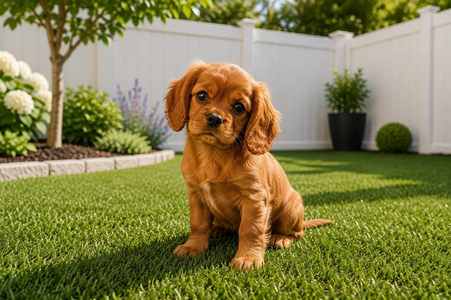 Young puppy during important developmental and socialization stages.
