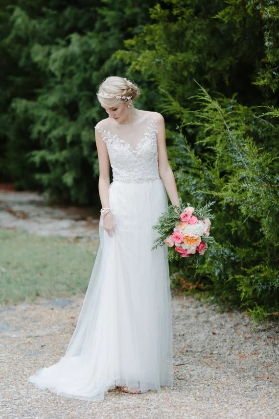custom bridal hair headband