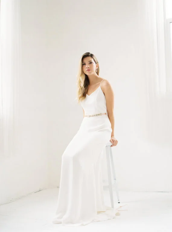 modern bridal belt