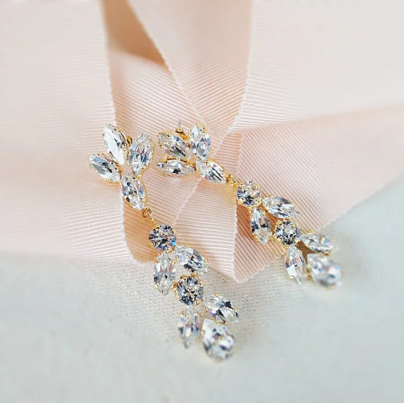 swarovski bridal earrings