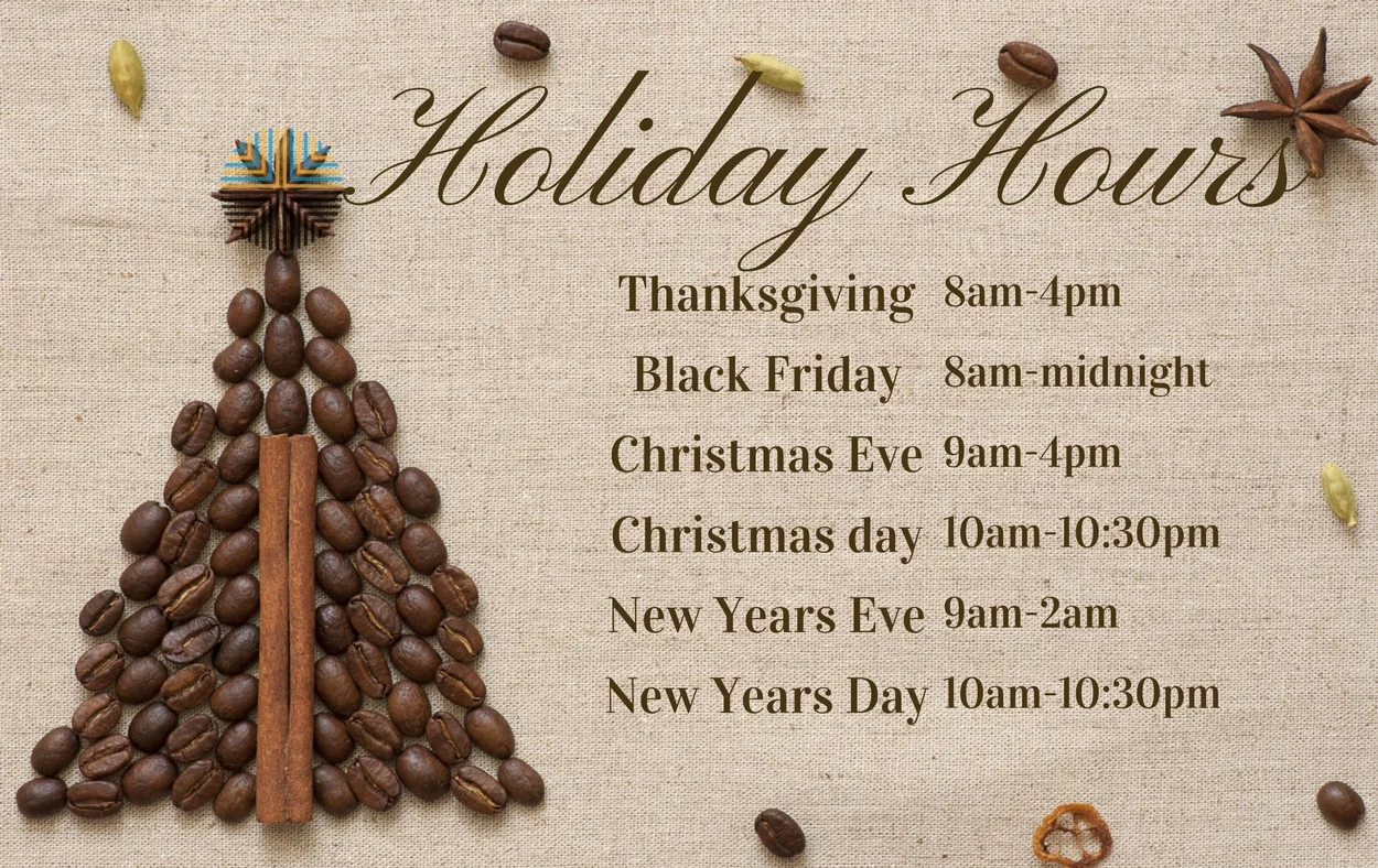 Cafe con leche, Logan Square Chicago restaurant holiday hours for December 2017 and New year's eve & Day 2018.