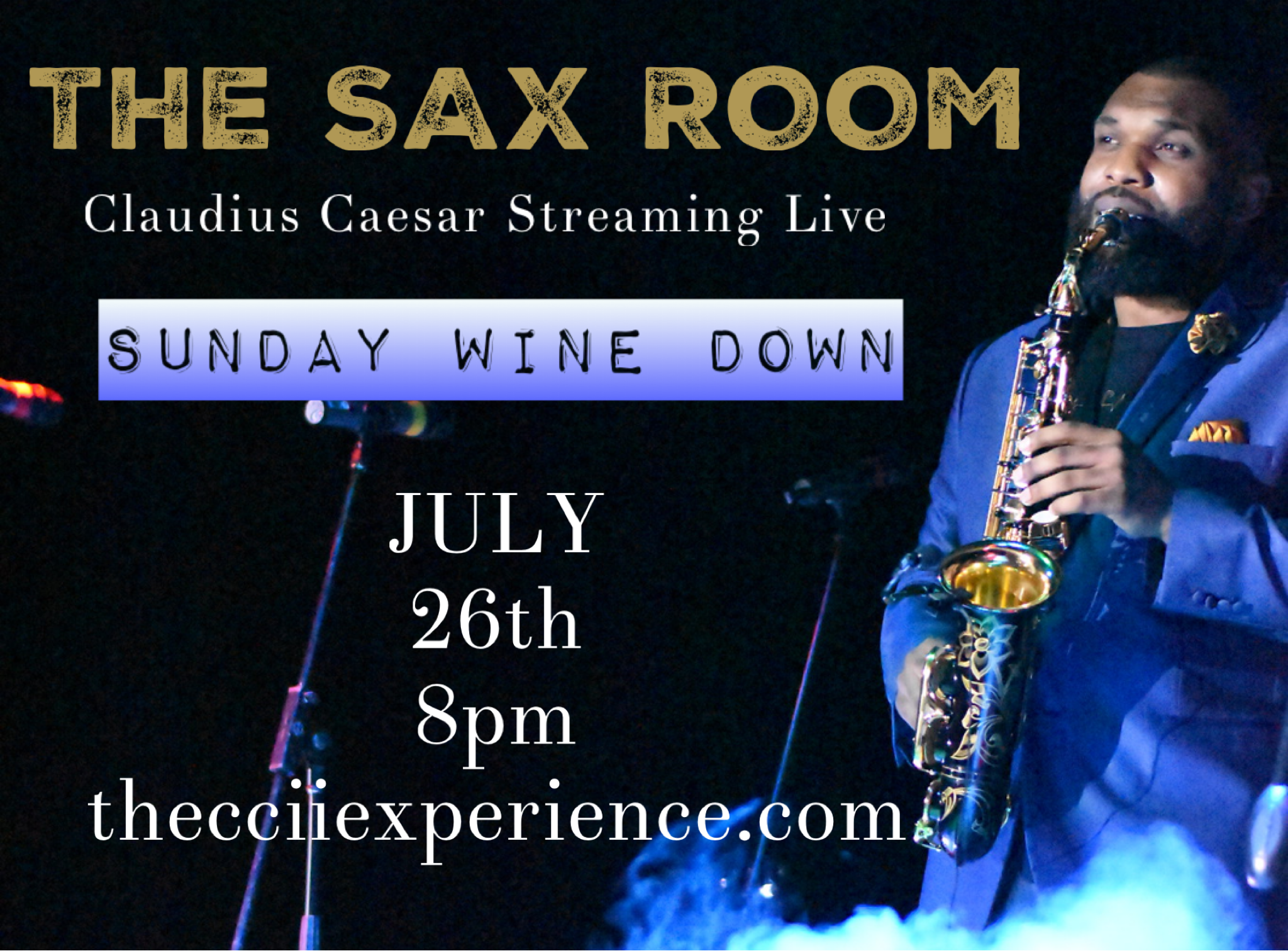 The Sax Room Streaming Live R&B Edition