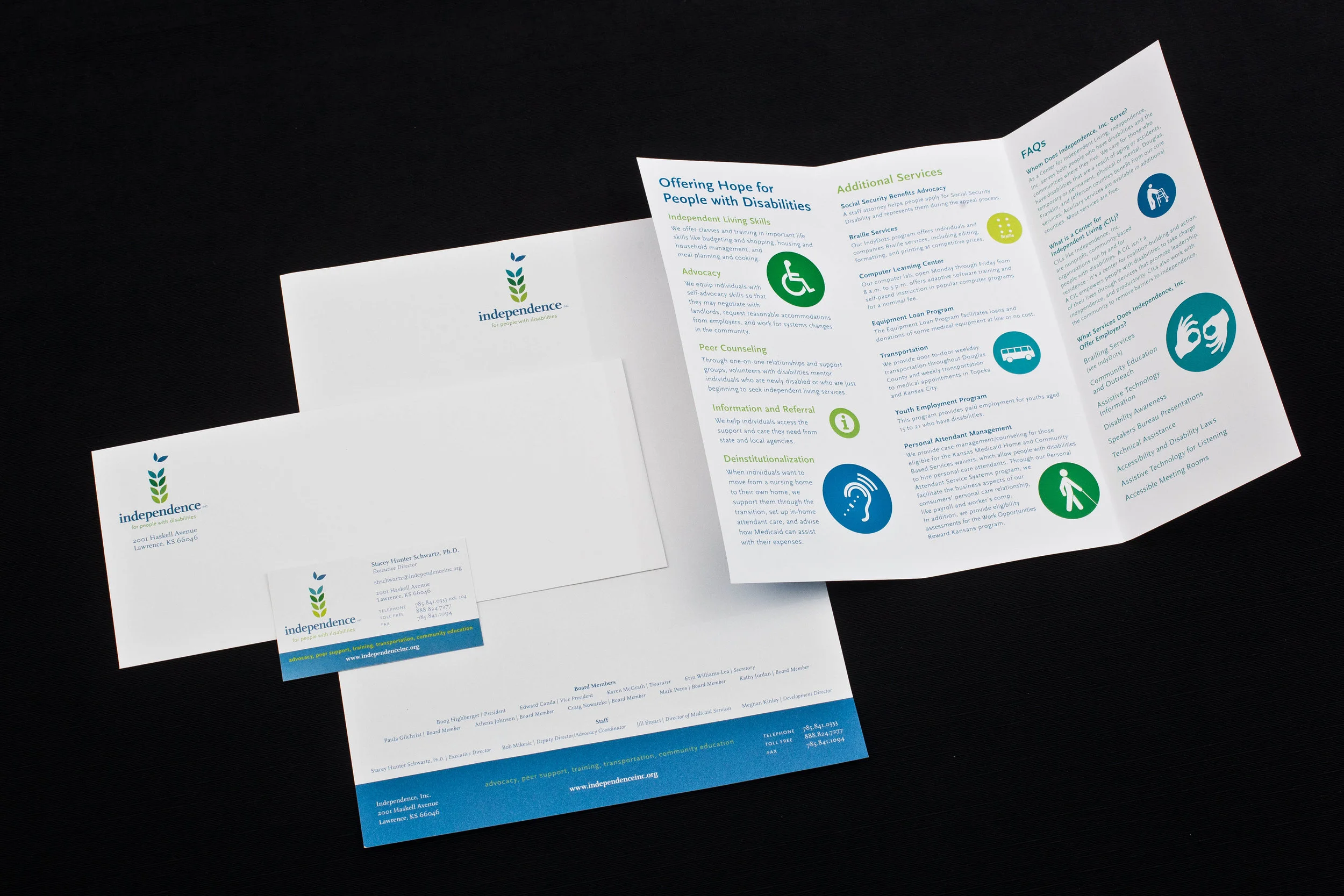 stationary and brochure