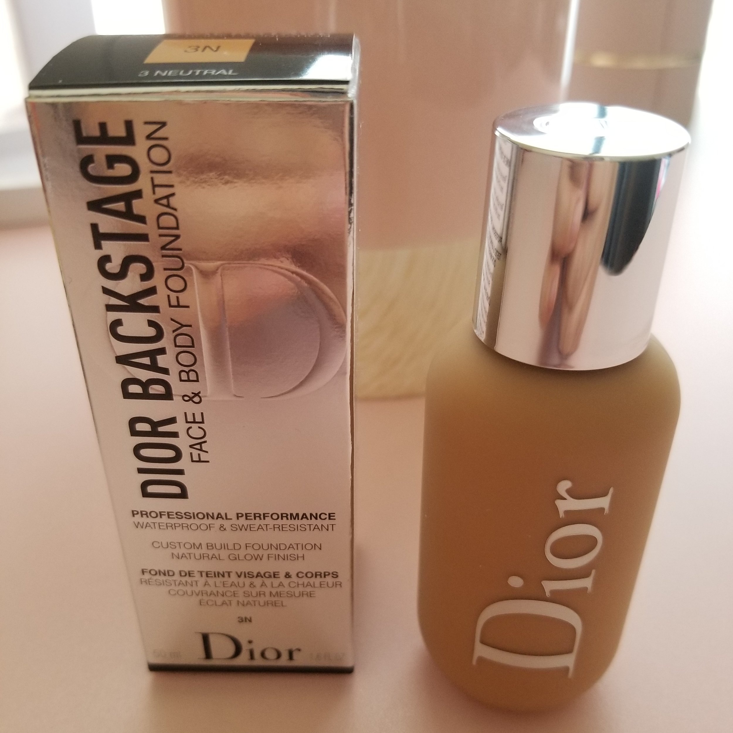 dior foundation body and face