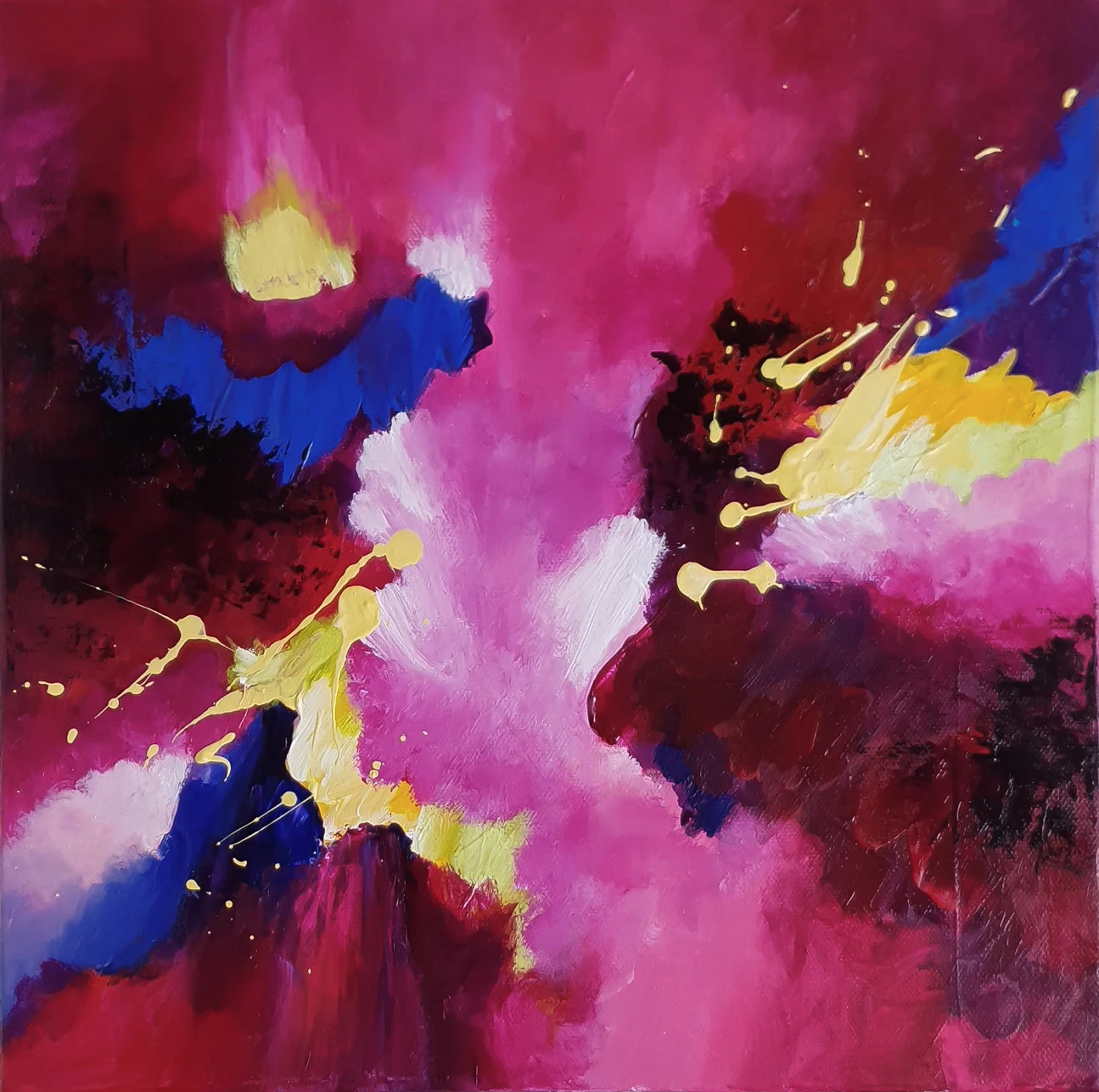 Finding Love 12x12 inches