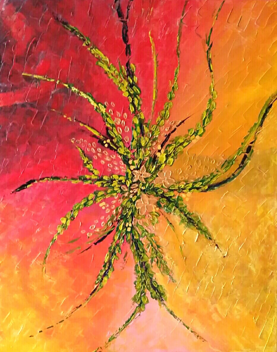 Robotic Spider - 24x30in