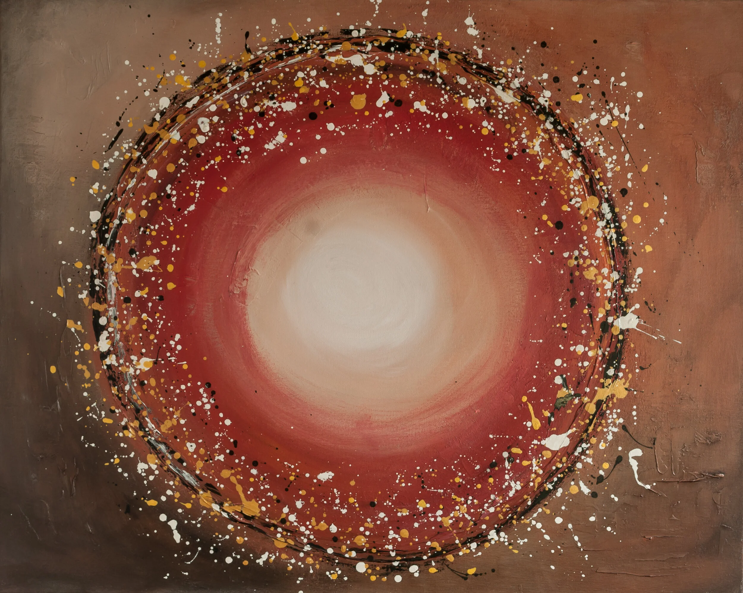 Healing Flares from Within - 24x30in