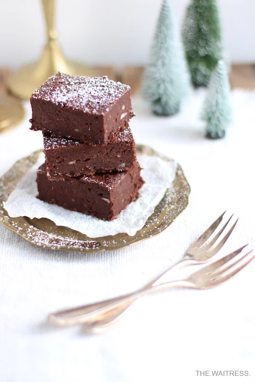 Rezept für vegane Brownies mit Kidneybohnen / THE.WAITRESS. Blogkidneybohnen-thewaitress-blog