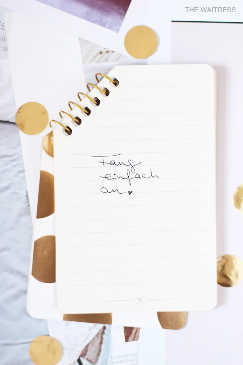 Fang einfach an - Lovenote / THE.WAITRESS.