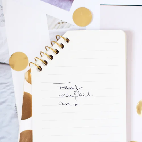 #lovenote N° 14: Fang einfach an