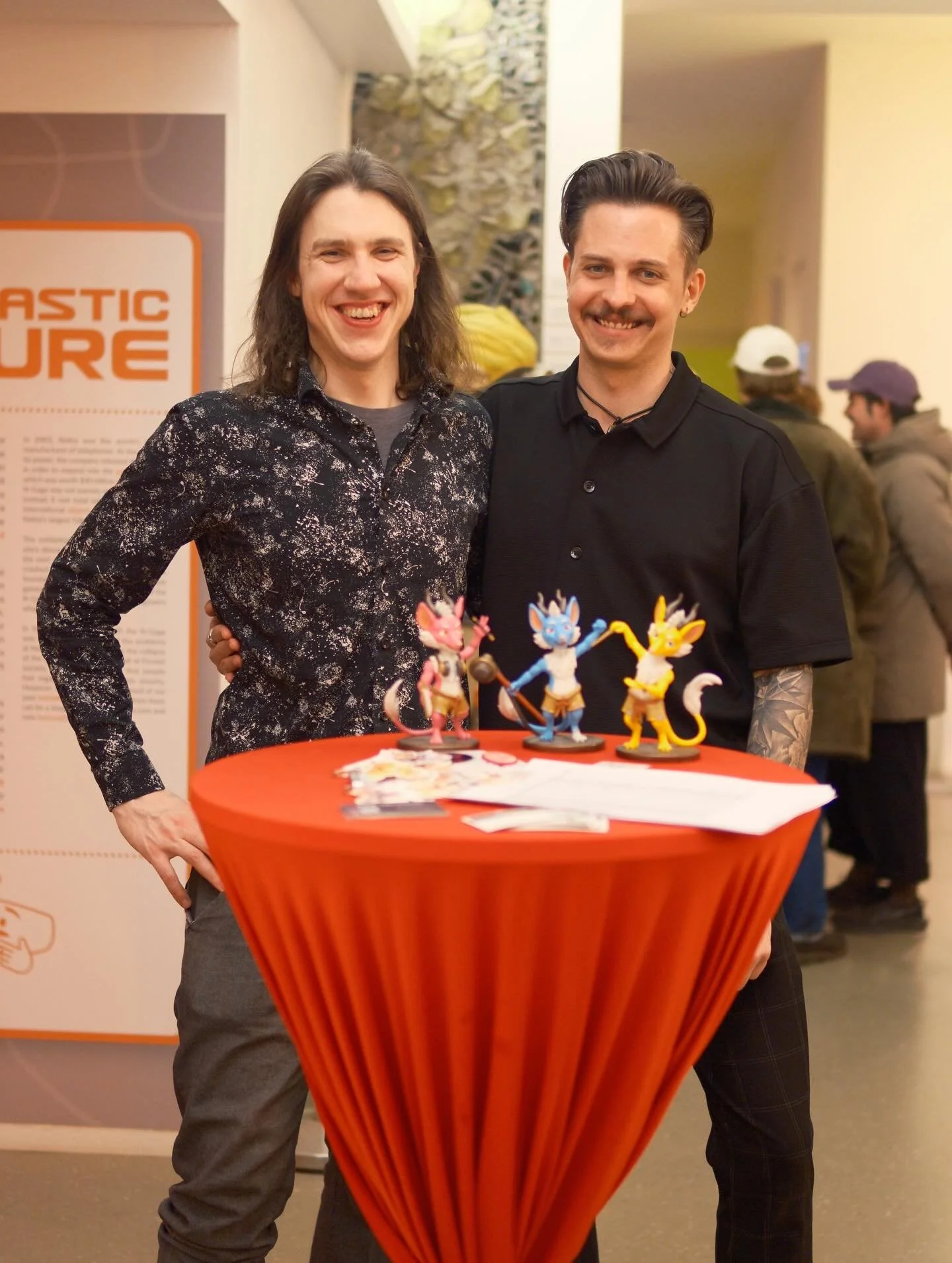 Thank you everyone! 🙇&zwj;♂️ 

Last week we could celebrate our milestone with AudioCreatures at the awesome @computerspielemuseum_berlin in Berlin!
Was great to see so many familiar faces, but also new ones!

On top of that, a short interview was p