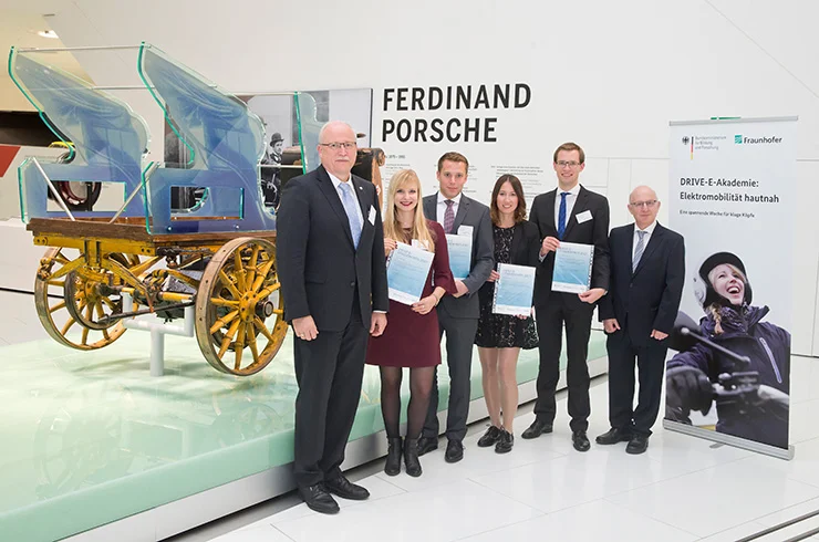 Die DRIVE-E-Studienpreisträger 2017 Foto: Uli Regenscheit