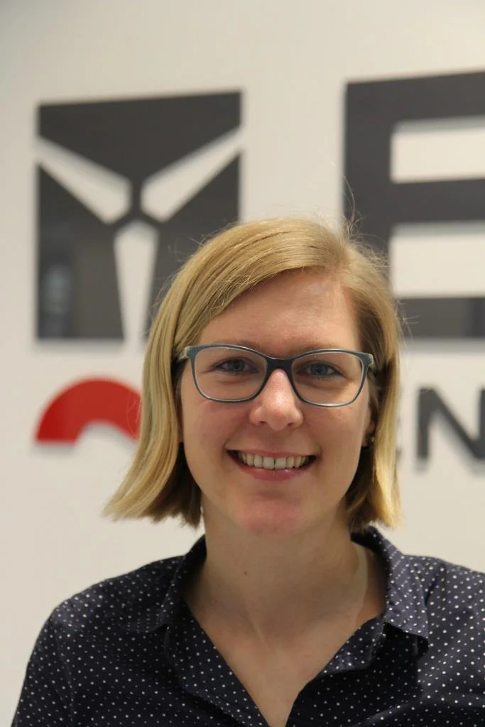 Britta Krawczyk hat sich als Ingenieurin bei Enercon beruflich der Windenergie verschrieben.