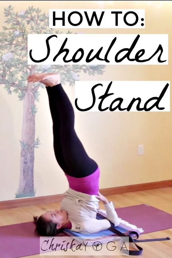 How To: Shoulder Stand (Salamba Sarvangasana) — ChriskaYoga