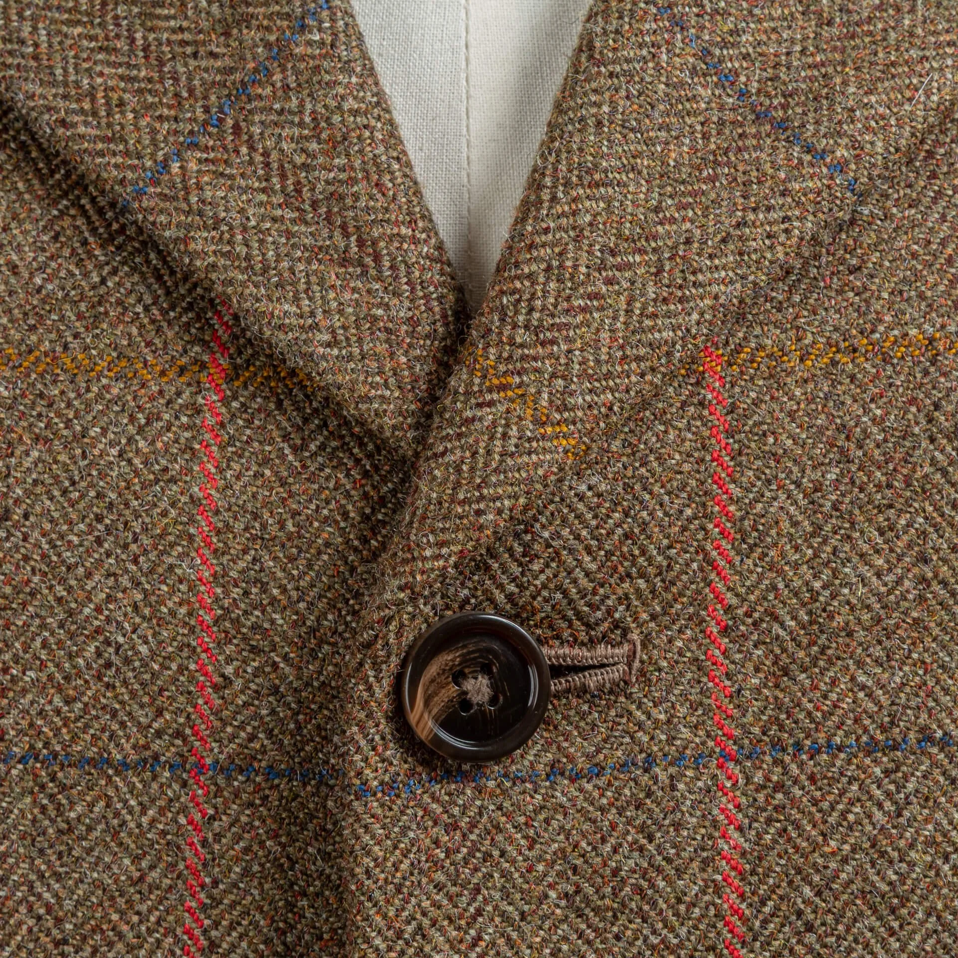 Country Jacket Brown Green Herringbone Tweed  Blue Red Check Bateman Ogden 13.jpg