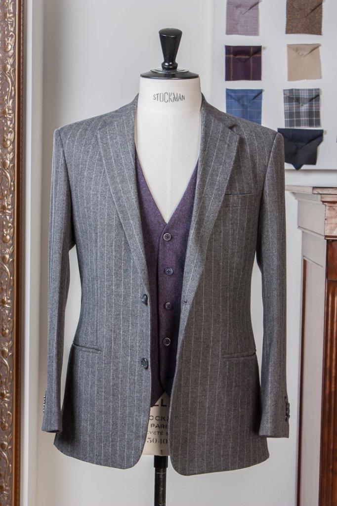 Gray+Grey+Flannel+Chalkstripe+3+piece+Suit+-+2+buttons+-+Paisley+Lining+-+Purple+Waistcoat+-+Fishtail+Trousers+buckle+and+turnup+(7).jpg