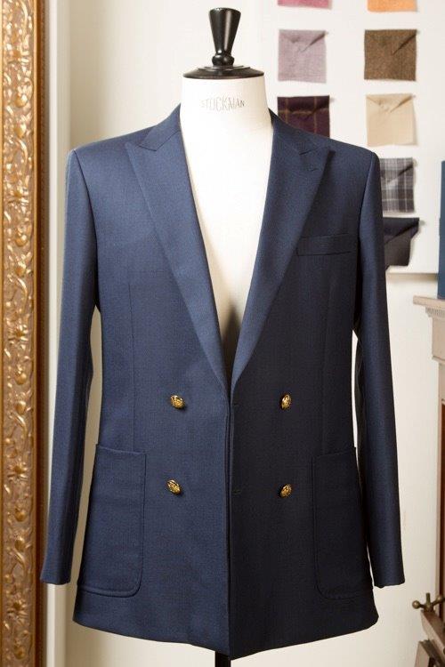 Blue+Hopsack+Double+Breasted+Blazer+Sportsjacket+with+Golden+Like+Buttons+(2).jpg