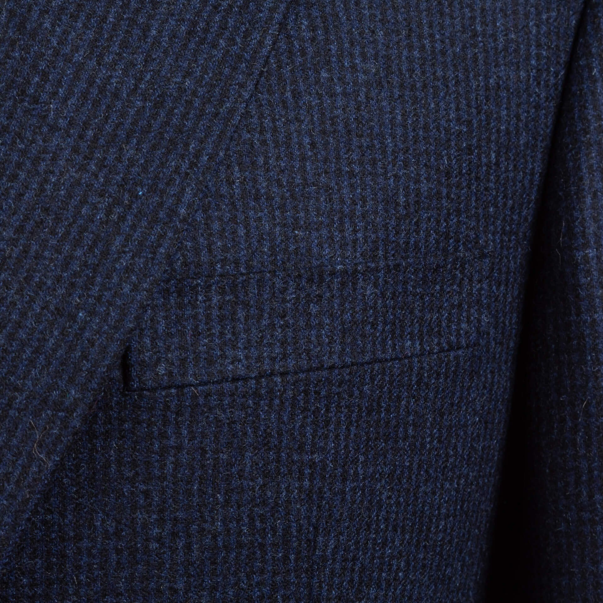 Tailor Made Suit Blue Houndstooth