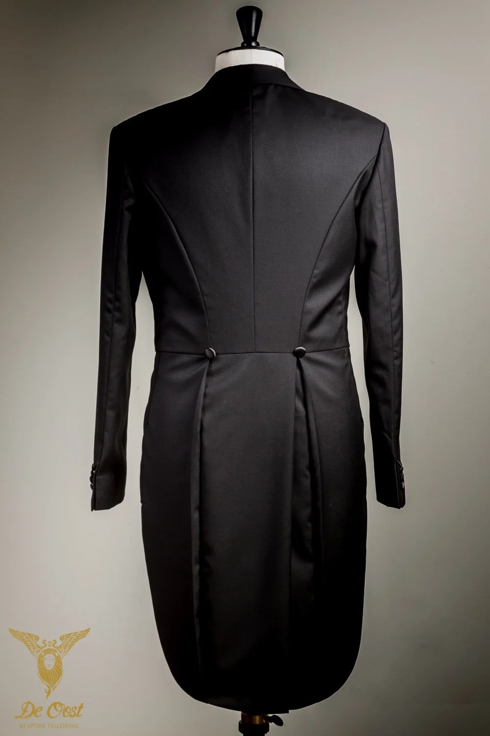 Veste Queue-de-pie / Morning Coat Marine à Chevrons - Taille Mixte Pour Mariage Ascot