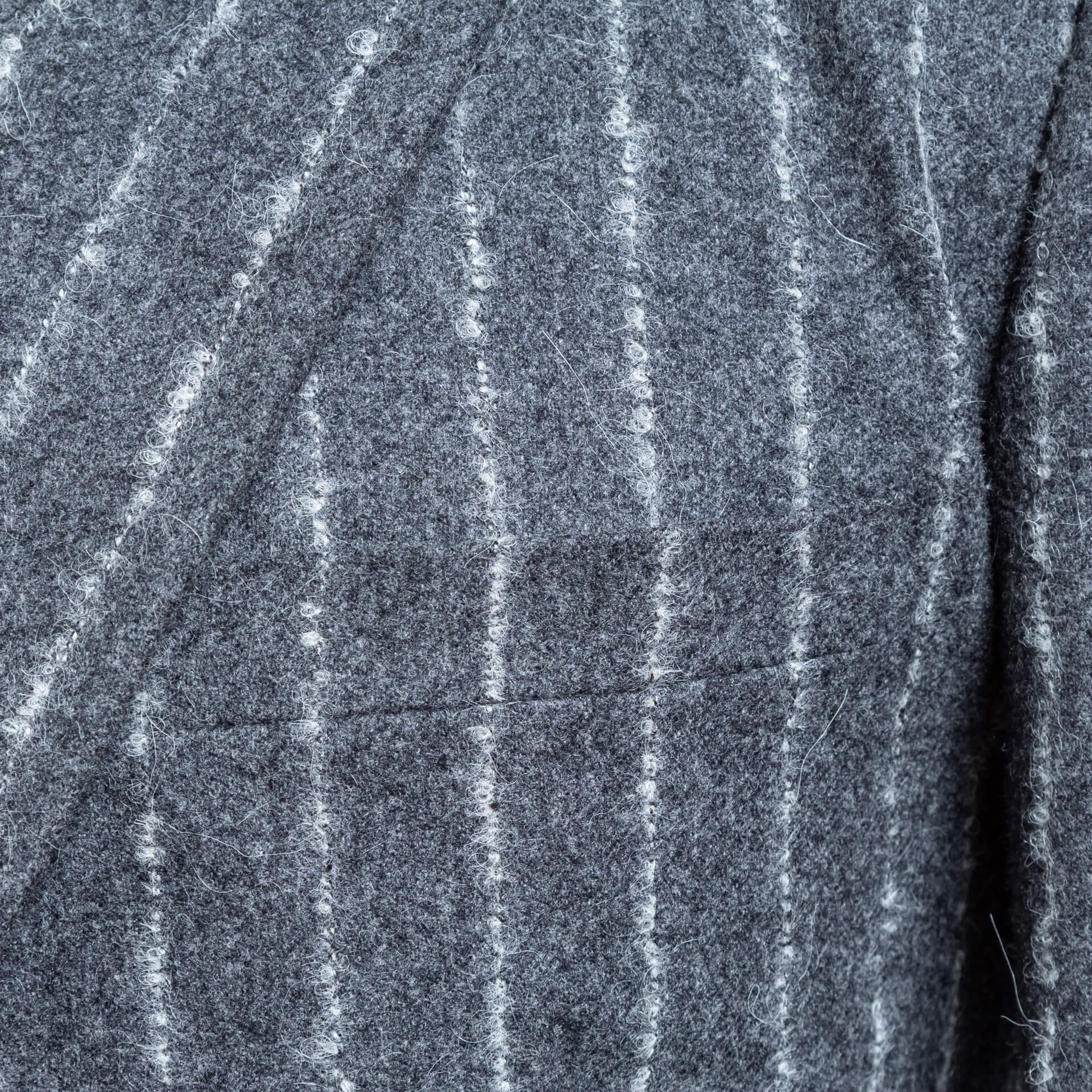 Unstructured Woollen Spun Chalkstripe Grey 3-Piece Suit — Bespoke ...
