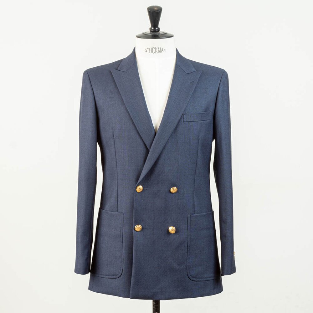 Double Breasted Unlined Blazer