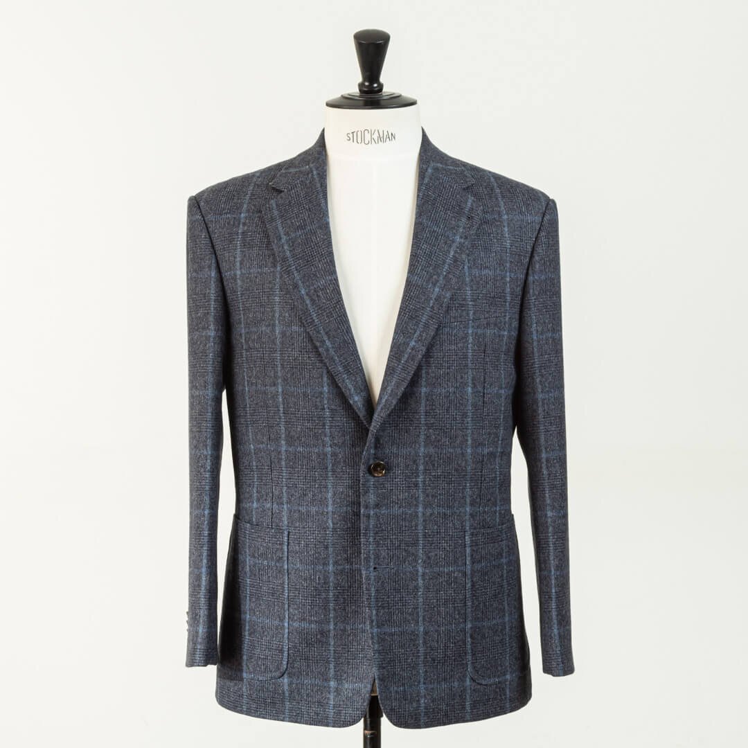Bespoke Suit Prince Of Wales Check Flannel