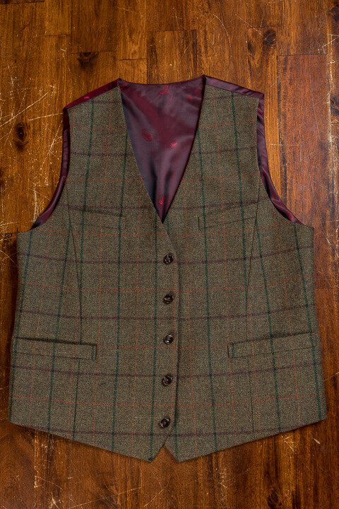 Hunters Outfit Golf Tweed Suit 3-Piece Four Plus Trousers
