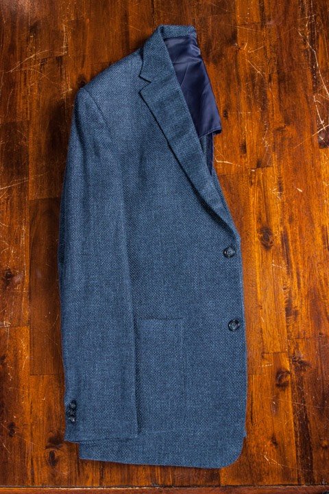 Blazer Sports Jacket Half Lined Tailored Linen Wool Silk Piacenza 1733 Cartagena