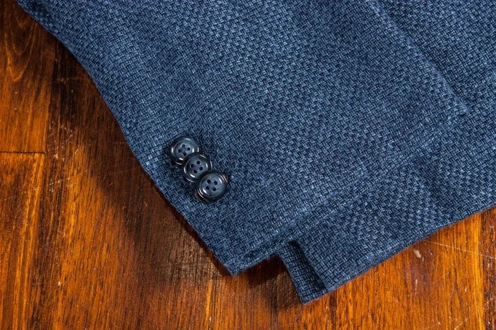 Jacket Half Lined: Linen Wool Silk — De Oost Bespoke Tailoring