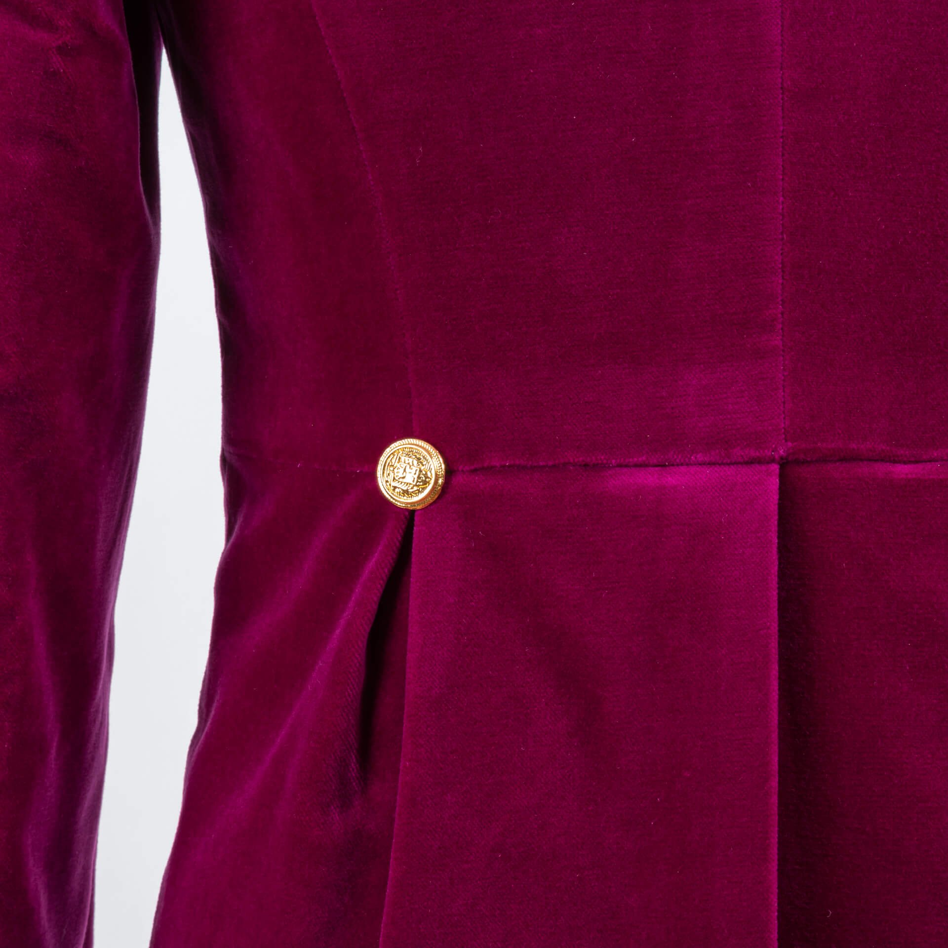 Tailcoat Velvet Fuchsia Concert Attire