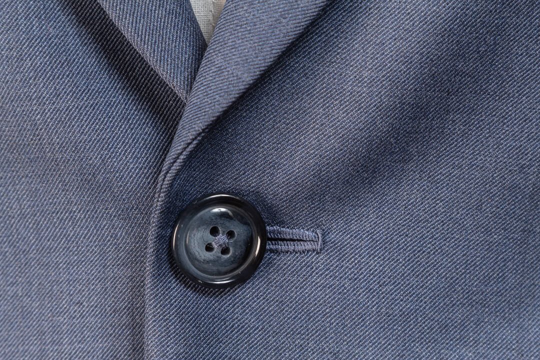 Morning Coat Groom Wedding Bespoke Blue Frock Coat Grey Trousers