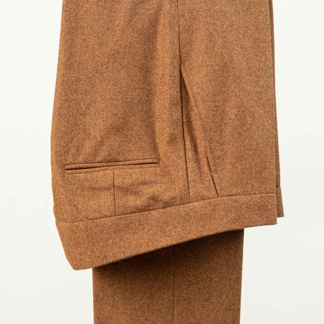 Cruna - Marais Trousers in Cotton Drill - 600 - Dove Beige - Handmade in  Italy - Luxury High Quality Pants - Avvenice