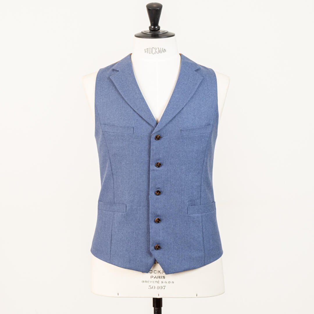 Tailored Flannel Waistcoat