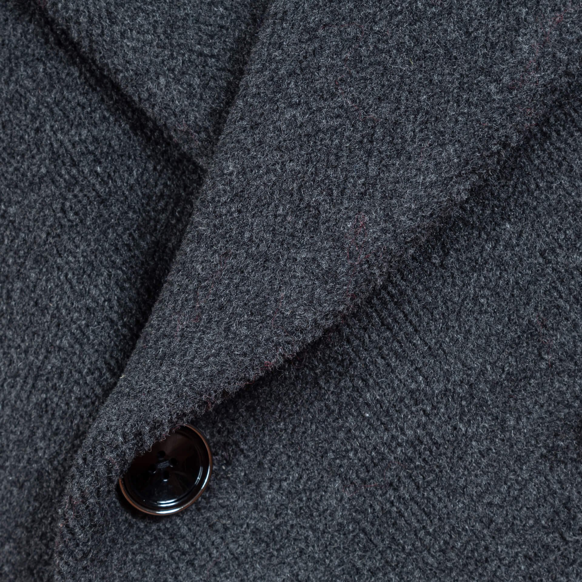 Overcoat Lambswool Grey — De Oost Bespoke Tailoring