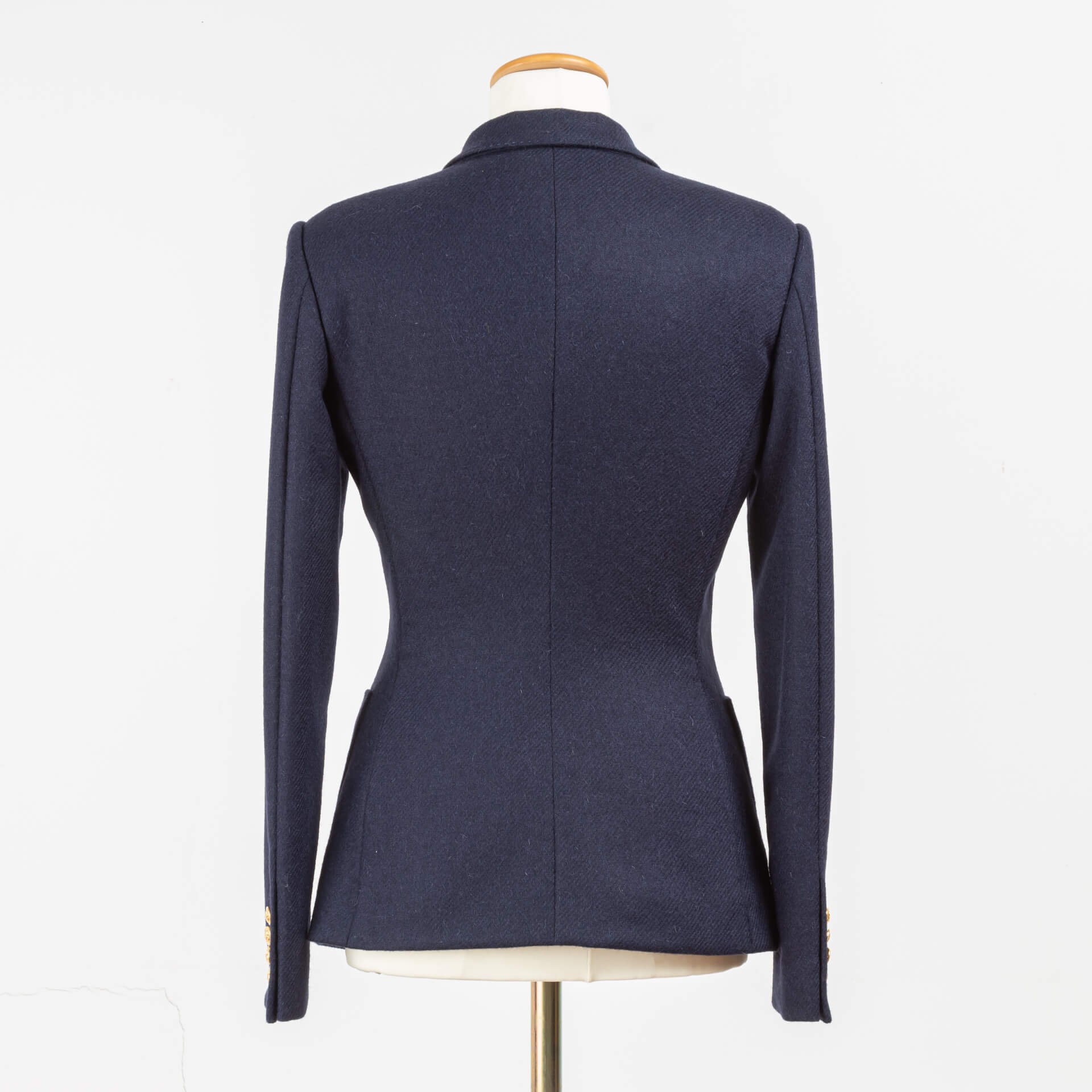 Ladies Blazer Double Breasted Tweed — De Oost Bespoke Tailoring