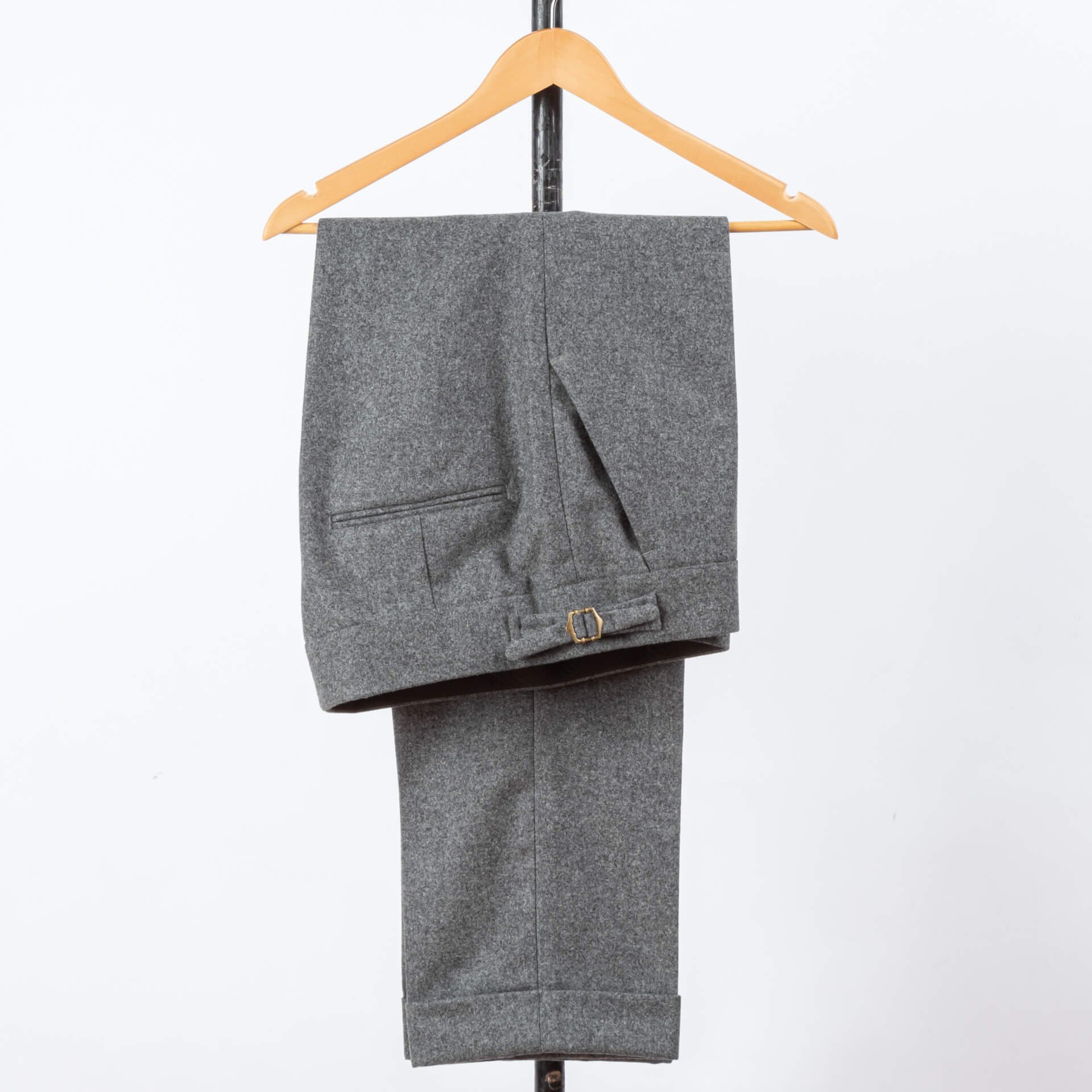 Men Baggy Tweed Pants Thick Wool Blend Formal Suit Straight Trousers Retro  Loose  eBay