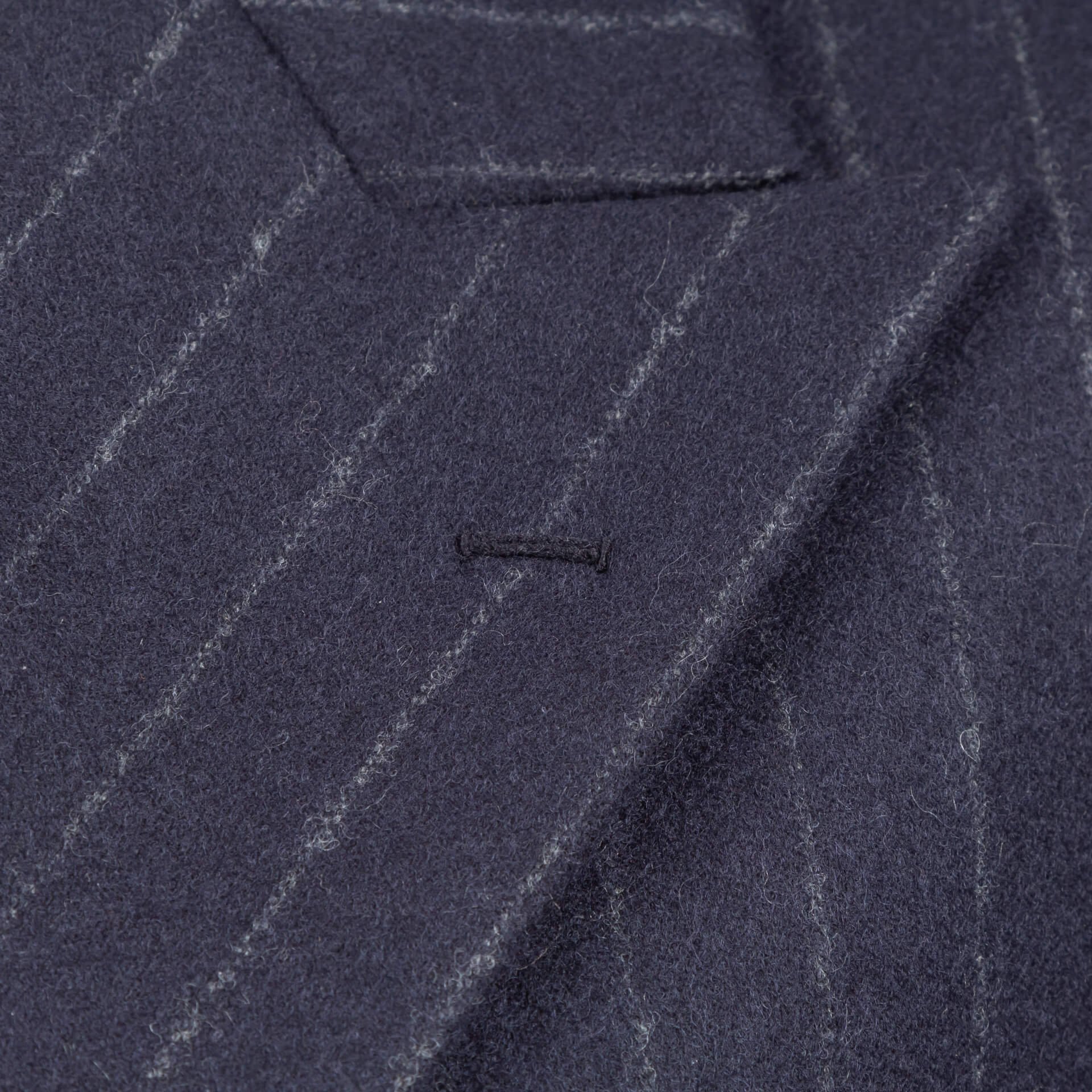 Ladies Suit Double Breasted Chalk Stripe Flannel